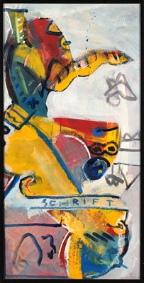 Lot 247 - BRAL - Abstracte figuurcompositie