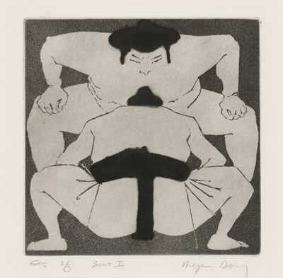 Lot 258 - Sumoworstelaars