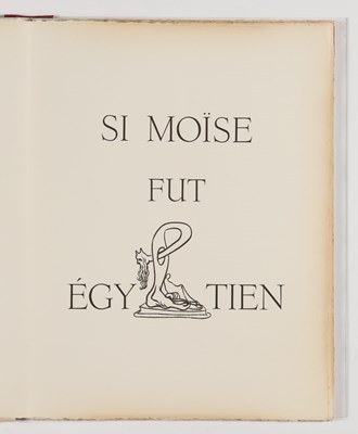 Lot 299 - Salvador Dalí (1904–1989) - Moïse et le Monothéisme (compleet portfolio) 1974
