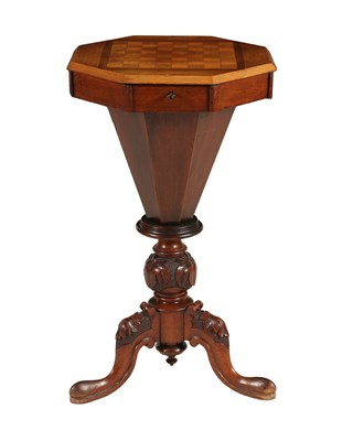 Lot 725 - Chess table on column base