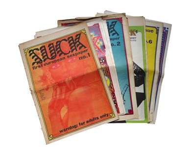 Lot 236 - Suck - First European Sexpaper 6 nummers (1969-1974)