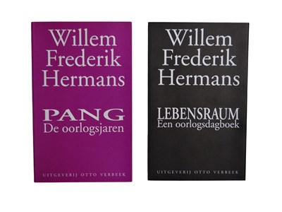 Lot 2 - Roofdrukken - W. F. Hermans - Lebensraum. Een oorlogsdagboek (1991) & Pang- De oorlogsjaren (1992).