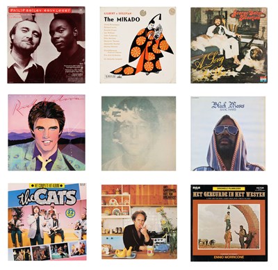 Lot 107 - Lot met 9 LP’s, diverse artiesten en genres.