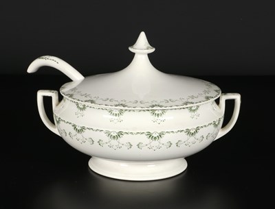 Lot 272 - Terrine met deksel, decor 'Modeste', Société Céramique Maastricht
