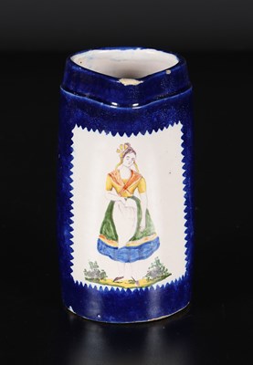 Lot 131 - Brussel - Faience bierpul met figuurdecor