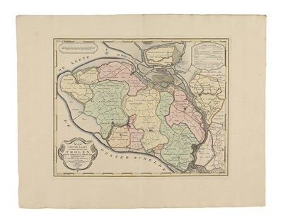 Lot 184 - Cartografie - Isaak Tirion (1705-1765) - Tholen 1753