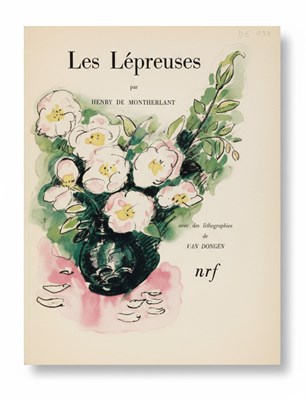Lot 198 - Henry de Montherlant – La Lépreuse 1946 (Illustraties van Kees van Dongen)