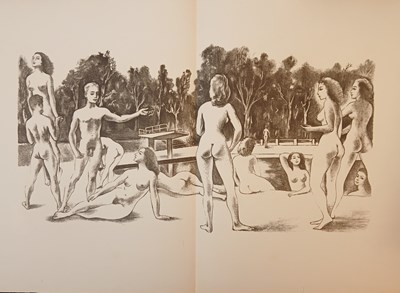 Lot 204 - De Mongeot, Kienne. L’Abbe Chez Les Nudistes 1954