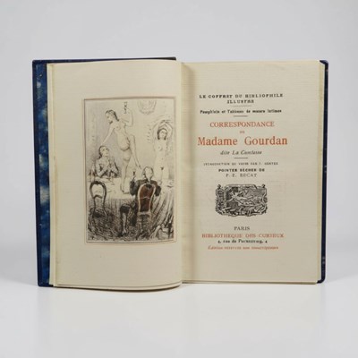 Lot 210 - La Comtesse. Correspondence De Madame Gourdan `1932