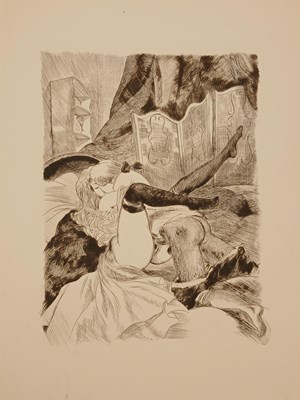 Lot 215 - Gabriel Honoré Riquetti "graaf de Mirabeau" – L’Adam lascif ou Lettres à la Marquise ca 1950