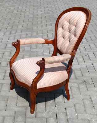 Lot 100 - Biedermeier fauteuil