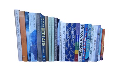 Lot 72 - Architectuur - Lot met 24 (voornamelijk) nieuwe boeken en publicaties.