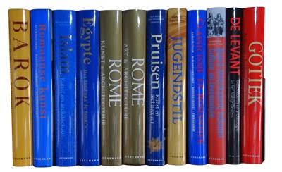 Lot 74 - Lot met 12 grote koffietafel boeken.