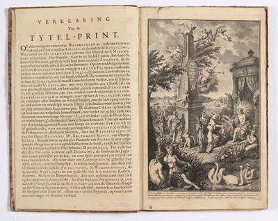 Lot 243 - Andries en Hendrik de Leth - Het Verheerlykt Watergraafs- of Diemermeer [....]