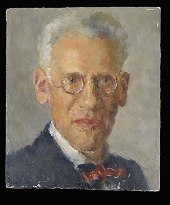 Lot 105 - Alfred LÖB (1883 – 1959) - Zelfportret