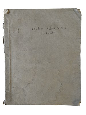 Lot 256 - J. B. de Vignole - Le Vignole moderne ou traité élémentaire d’architecture 1773