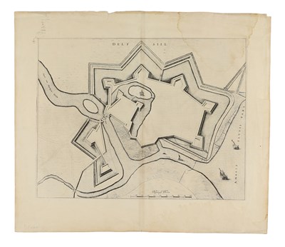 Lot 188 - Joan Blaeu –Delfzijl (Deflsiil) - 1649
