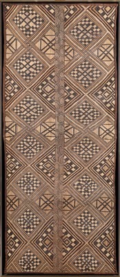 Lot 358 - Kuba textiel paneel