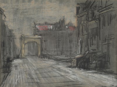 Lot 301 - Sam van BEEK (1887-1957) - Stadsgezicht Amsterdam