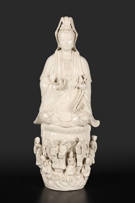 Lot 521 - Chinese Blanc de Chine Guanyin.