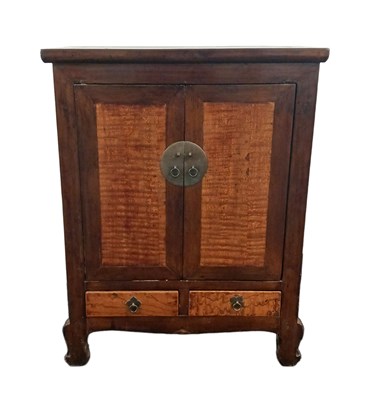 Lot 534 - Chinese commode cabinet with double doors
