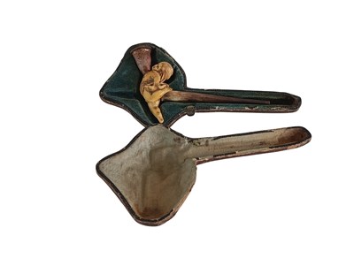 Lot 71 - Meerschuimen pijp met Cupido