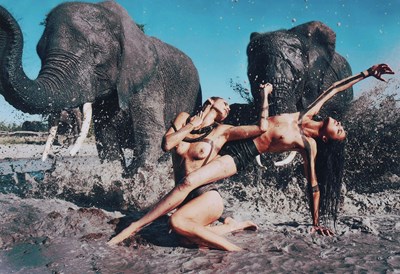 Lot 131 - Peter BEARD (1938-2020) - Abu Camp & Jack’s Camp, Botswana