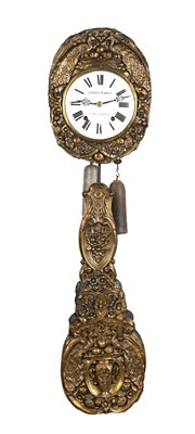 Lot 75 - Comtoise wandklok, Gilbert Bonnet