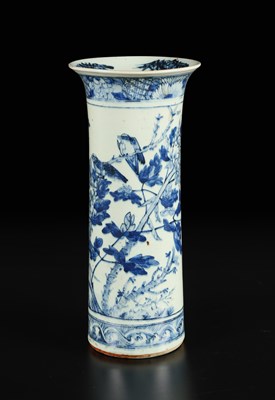 Lot 508 - A Large Chinese Blue and White Beaker Vase