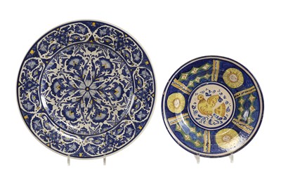 Lot 618 - Two Majolica Dishes