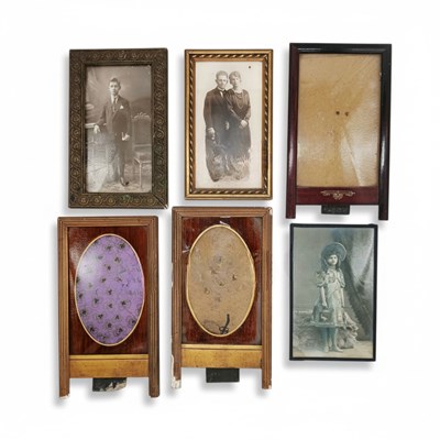 Lot 227 - Lot met 6 Antieke Fotolijstjes