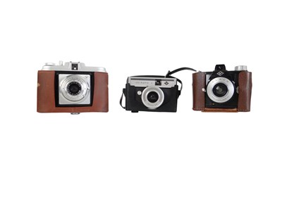 Lot 256 - Lot met 9 Vintage Afga Camera's