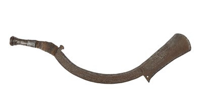 Lot 260 - Ngbandi sickle-sword.