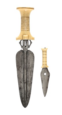 Lot 263 - Two Mangbetu daggers.