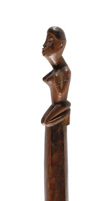 Lot 43 - Yombe staff.