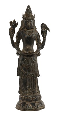Lot 563 - A Fine Bronze Figure of Shiva, Possibly Central Java