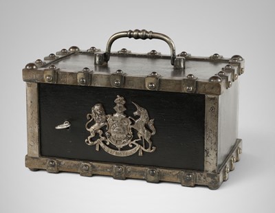 Lot 46 - Money Box with French Coat of Arms
