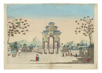 Lot 98 - Optical views – China Ca 1770