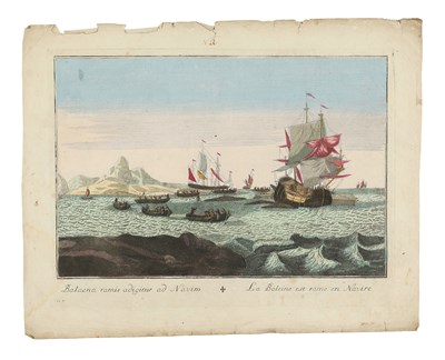 Lot 100 - Optical views – Whaling Ca 1770