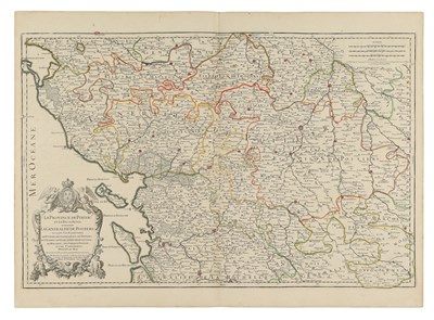 Lot 110 - Cartography - "La Provence de Poitou et le Pays D'Aunis (...)"
