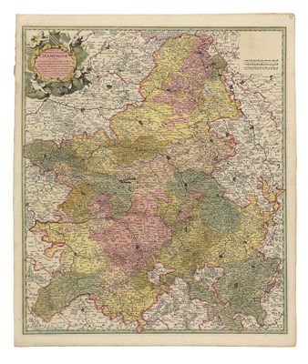Lot 111 - Cartography - "Comté et Gouvernement Generale Champagne (...)".