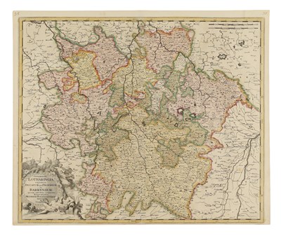 Lot 114 - Cartography - "Generalis Lotharingia Dispartia in Ducatum ejus Proprium et Barrensem (...)"