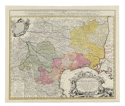Lot 118 - Cartography - "Gubernatio Generalis Languedociae (...)"