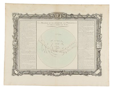 Lot 119 - Celestial Maps - "La Maniere De Reconnoitre Les Principales Etoiles Dans le Ciel"
