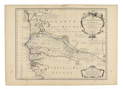 Lot 123 - Cartography - "Carte De L'Afrique Françoise ou Du Senegal (...)"