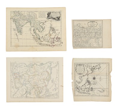 Lot 132 - Cartography - A lot of various maps of Asia and the East Indies