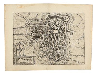 Lot 136 - Topography - "Hypra flandriarum Ciuitatu minitissima"