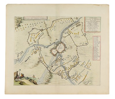 Lot 141 - Topography - "Plan Et Siege D'Arras"