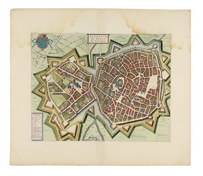 Lot 145 - Topography - "Atrebatum Gallis Arras Belgis Atrecht dicto".