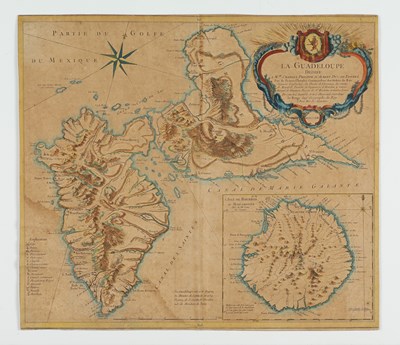 Lot 165 - Carthograpy - "La Guadeloupe"